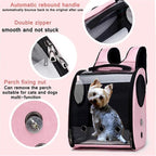 Bird Carrier Clear Parrot Outing Backpack APET Transparent Acrylic Bird Travel - Image 7