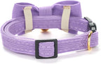 Soft Corduroy Cat Collar with Bell and Bowtie, Safety Breakaway Clasp, - Image 2