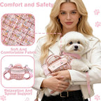 Dog Lift Harness Backpack for Small Dogs Cats, Adjustable Straps Dog Sling - Image 5