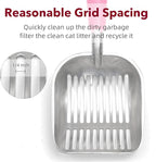 Cat Litter Scoop, Kitty Metal Scooper, Aluminum Alloy Sifter, Kitten Pooper - Image 5