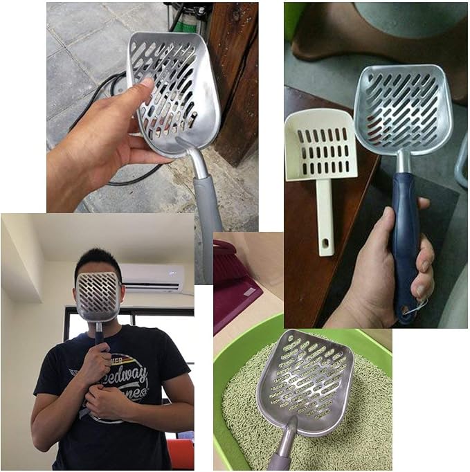 Non-Stick Metal Cat Litter Scoop - Image 7