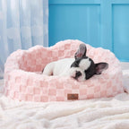 Joydeco Cloud Dog Bed for Small Dogs & Cats, Washable Pet Bed by JOYDECO