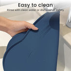 Ptlom Silicone Pet Placemat for Dogs and Cats, Non-Slip Waterproof Dog Feeding - Image 7