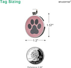 MYLUCKYTAG QR Code Pet ID | Personalized Dog & Cat Collar Tag | Online Profile - Image 2