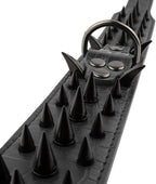 Serijoars Spiked Studded Dog Collar, PU Leather Dog Collar, Adjustable Pet - Image 4