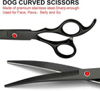 Professional Dog Grooming Scissors Set Stainless Steel Dog Grooming Kit - Image 3