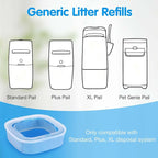 Cat Litter Refills Bags 8 Pack Enhanced Odor Control Litter Refills Compatible - Image 6