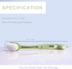 Bird Cage Cleaning Brush, Two Brush Heads, Long-Handled Tool - Image 2