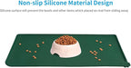 AUDWUD Silicone Waterproof Pet Feeding Mats, Anti Slip Bowl Pad, Dog Mat - Image 2