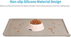 AUDWUD Silicone Waterproof Pet Feeding Mats, Anti Slip Bowl Pad, Dog Mat - Image 2