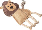 Natural Jute Dog Chew Toy – Lion Shape, Tough & Durable Puppy Teething Toy - Image 6