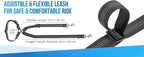 Dog Seat Belt for Car, Dual Pet Vehicle Headrest Restraint Safety Seatbelt - Image 8