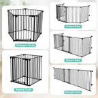 COMOMY 127.8" Extra Wide Baby Gate, Dog Gate - Image 7