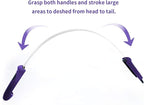 Dual-Sided Shedding Blade with Stainless Steel Blade De-Shedding Tool - Image 2