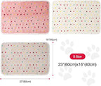 Dono 1 Pack 3 Dog Blankets, Soft Fluffy Fleece Pet Blanket Warm Sleep Mat Paw - Image 3