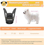 Inspack Dog Backpack Carrier/Cat Carrier, Adjustable Pet Front Carriers Travel - Image 2