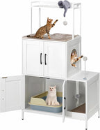 HOOBRO Litter Box Enclosure, Litter Box Furniture - Image 9