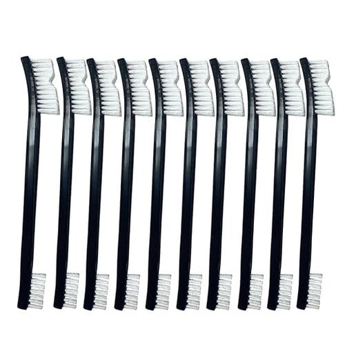 10 Nylon Brushes for Sneakers, Aquariums & Electronics – Non-Scratch, Includes by Unknown