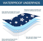 Waterproof Bed Pads Washable, Absorbent Chuck Pads - Image 3