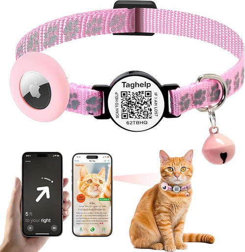 Airtag Cat Collar Breakaway by Taghelp