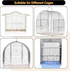 Bird Cage Seed Catcher, 60-118'' Large Bird Cages Cover, 31.5'' H Adjustable - Image 6