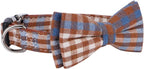 Faleela Soft &Comfy Bowtie Dog Collar, Detachable and Adjustable Bow Tie Collar - Image 2