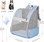 Cat Backpack Carrier, Large Pet Backpack - Image 5