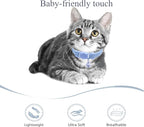 Breakaway Cat Collar with Bell, Safety Buckle Kitten Collar, Elastic Strech - Image 4