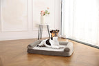 Amazon Basics Dog Bed with Cooling Gel Memory Foam, Pressure-Relief Support - Image 6