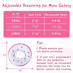 ANWA Adjustable Cat Cone Collar Soft, Cute Cat Donut Collar After Surgery - Image 2
