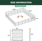 FXW MiniPaws Unleashed Dog Playpen, Expandable & Portable Design - Image 6