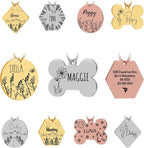 PawFurEver Custom Engraved Pet ID Tag – Personalized Dog Name Tag by PawFurEver