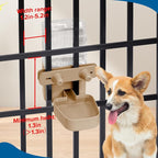 50 oz Rabbit Water Dispenser, Gravity Dog Water Bowl Dispenser - Image 4
