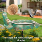GUCHO Bird Bath Copper Disk, Bird Bath Purification Disk, 0.6mm Thickness - Image 2