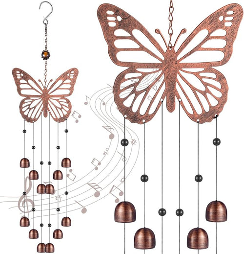 24 Inch Metal Wind Chimes Decor by Cinnvoice