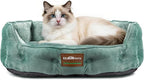 ClevaHome Upgrade Plush Faux Fur Cat Bed by ClevaHome