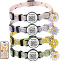 4 PCS Cute Flower Cat Collar by Taghelp