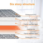 Cat Heating Pad Round with Smart Thermostat Switch and Power Line Protection - Image 6