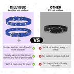 Leather Cat Collars for Boy Girl Cats - Image 5