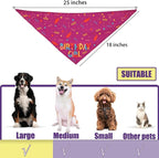 Dog Birthday Party Supplies Dog Birthday Girl Bandanas Party Pet Supplies - Image 5