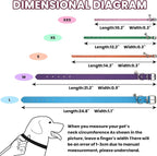S Dog Collar for Small Dogs Adjustable Dog Collars Cat Collar for Small Medium - Image 2
