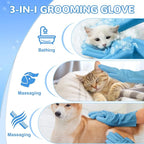 WJWJA-Pet Grooming Gloves - Image 3