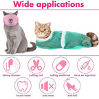 10 Pcs Cat Bathing Bag Set Pet Mesh Shower Bag Anti Bite and Scratch Pet - Image 5