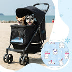Nuanchu Dog Stroller Cooling Mat Waterproof Outdoor Pet Cooling Mat Washable - Image 3