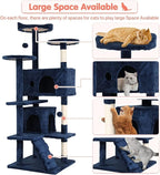 54in Cat Tree Cat Climbing Tower - Image 2
