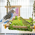 Bird Toy Climbing Hammock Nest Hanging Bird Bed - Image 7