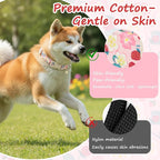 Dog Collar for Medium Dogs, Spring Pink Dog Collars - Image 4