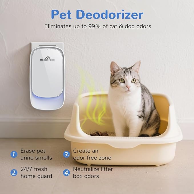 Air Ionizers, Plug in Negative Ion Air Purifier, Pet Odor Eliminator - Image 3