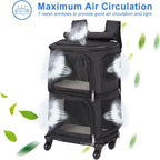 Double Pet Carrier Backpack - Image 3