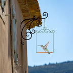 2 Pcs Hummingbird Swings and Perches Metal Frame Bird Swing - Image 7